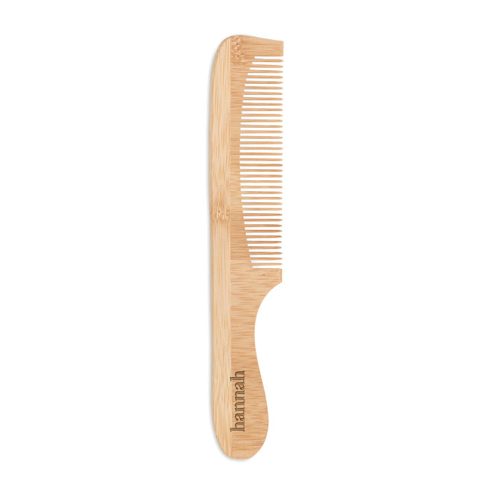 Bamboo comb | Eco promotional gift